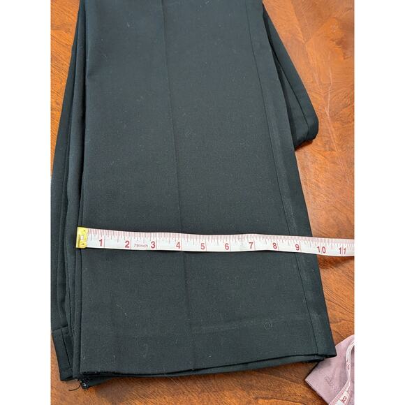 The Limited Stretch Dress Pants 12 Regular Black Side Zip Office Career Business - Picture 10 of 13